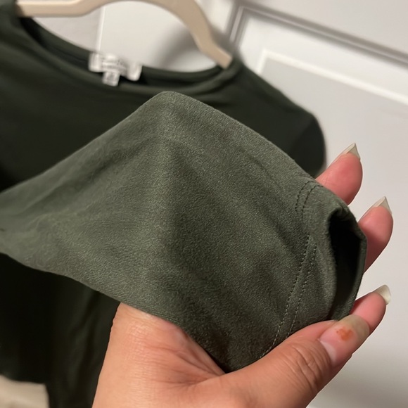 Faded Rose Essentials! Green! Medium. Only worn once. Bodysuit! - Picture 4 of 4